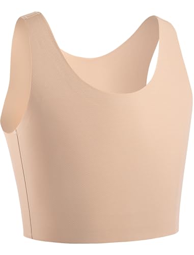 Transgender FTM Breathable Seamless Half Chest Binder