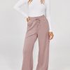 31olwzN0EL.jpg Women's Wide Leg Pants 2025 Flowy Casual Pants Straight Leg Elastic Waisted Stretch Palazzo Pants