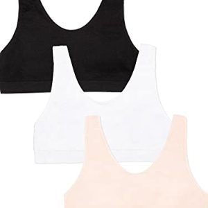 Girls' Seamless Stretch Sports Bra