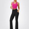Yoga Pants Women, Flare Leggings for Women with Pockets Crossover High Waisted Bootcut Yoga Pants