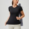 Women's Quick Dry Workout T-Shirts Moisture Wicking Athletic Top for Gym,Yoga, Running