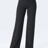 Straight Leggings Bottoms Wide Leg Pants for Women 29"/ 31.5"/33" High Waist Stretch Casual Sweatpants