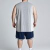3 Pack Men's Big and Tall Tank Tops Quick Dry Muscle Workout Sleeveless T Shirts Summer Gym Active Undershirts