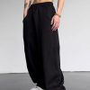 Mens Wide Leg Sweatpants Y2k Baggy Track Pants Loose Yoga Gym Pants Open Bottom Sweatpants for Men