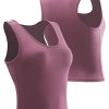 Women's Running Workout Athletic Crop Shirts Pack of 3