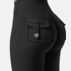 31t1ZWRfSGL.jpg CoreFlex Flare Leggings with Pockets for Women Scrunch Workout Leggings Butt Lifting Gym Yoga Pants