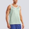 Men's Mesh Basketball Tank Top Workout Gym T-Shirts Sleeveless Training Shirt