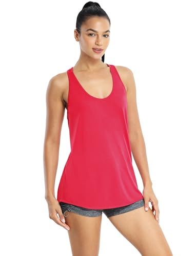Workout Tank Shirts for Women - Athletic Exercise Yoga Gym Tops, Womens Muscle Tank