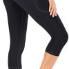 High Waisted Yoga Pants for Women with Pockets Capri Leggings for Women Workout Leggings for Women Yoga Capris