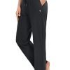 Women's Cotton Sweatpants Yoga Lounge Casual Pants Open Bottom Sweat Pants for Women with Pockets