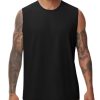 Men's Workout Tank Top UPF 50+ Sleeveless Quick Dry Athletic Shirts Casual Running Muscle Shirts