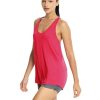 Workout Tank Shirts for Women - Athletic Exercise Yoga Gym Tops, Womens Muscle Tank