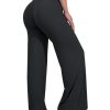 Straight Leggings Bottoms Wide Leg Pants for Women 29"/ 31.5"/33" High Waist Stretch Casual Sweatpants