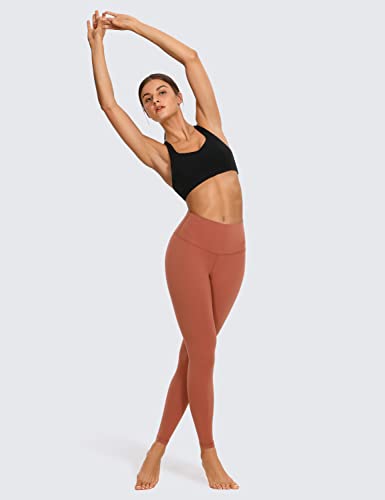 Strappy V Neck Sports Bras for Women - Criss Cross Back Wireless Padded Workout Yoga Bra