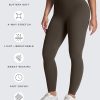 High Waisted Workout Leggings for Women Tummy Control Buttery Soft Yoga Metamorph Deep V Pants 26"