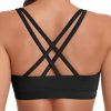 Sports Bras for Women, High Support Racerback Bras for Large Bust, High Impact Strappy Yoga Workout Gym Bra