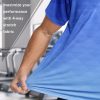 Men's Athletic T-Shirt Performance Gym Shirt Quick Dry Moisture Wicking Running Workout Short Sleeve Tops