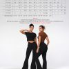 Flare Leggings, Crossover Yoga Pants with Tummy Control, High-Waisted and Wide Leg