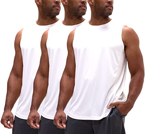 Men's Relaxed-Fit Workout Loungewear Gym Tank Top Sleeveless