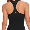 Butterluxe Racerback Workout Tank Tops for Women Tight Sleeveless Camisole Gym Athletic Yoga Shirts