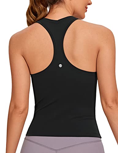 Butterluxe Racerback Workout Tank Tops for Women Tight Sleeveless Camisole Gym Athletic Yoga Shirts