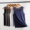 Men's Workout Tank Top 4 Pack Muscle Sleeveless Gym Shirts Activewear Slimming Vest Undershirts