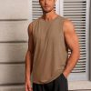 Mens Workout Tank Tops Sleeveless Gym Muscle Athletic T Shirts Casual Summer Beach Tops