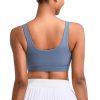 High Impact Sports Bras for Women Running Bra Workout Bra U Back Sports Bra Scoop Neck Padded