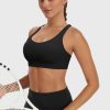 Sports Bras for Women, High Support Racerback Bras for Large Bust, High Impact Strappy Yoga Workout Gym Bra