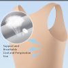 Transgender FTM Breathable Seamless Half Chest Binder