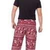 Mens Yoga Harem Lounge Boho Parachute Loose Baggy Pants