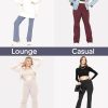 Women Plus Size High Waist Ultra Flex Capri and Full-Length Bootcut Yoga Pants | Comfy Leggings | XL-7X