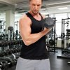 Mens Workout Tank Top UPF 80+ Y-Back Muscle Shirts Quick Dry Sleeveless Tee Shirt for Swim Beach Gym Athletic
