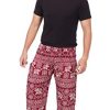 Mens Yoga Harem Lounge Boho Parachute Loose Baggy Pants