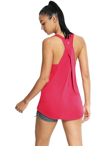 Workout Tank Shirts for Women - Athletic Exercise Yoga Gym Tops, Womens Muscle Tank