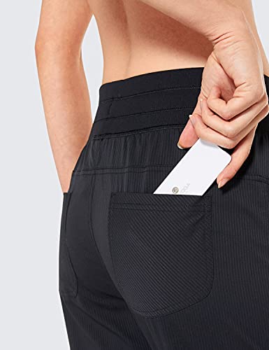 Womens Casual 7/8 Pants 27" - Lightweight Workout Outdoor Athletic Track Travel Lounge Joggers Pockets