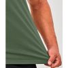 Cotton Workout Sleeveless Shirts for Men Quick Dry Muscle Shirt Lightweight Summer Running Tank Tops