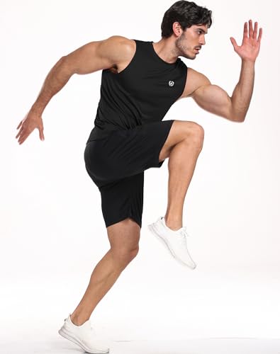 Men's Dry Fit Workout Running Muscle Tank Top