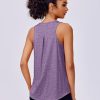 Workout Tops for Women Racerback Tank Top Pack Sleeveless Athletic Running Tops Loose Gym Shirt Quick Dry Yoga Tank