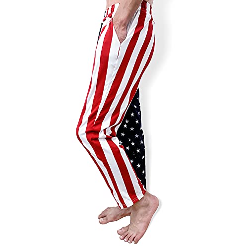 American Flag Pants Joggers Pants Funny Casual Sports Sweatpants for Men & Women