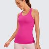 Women's Butterluxe Yoga Workout Tank Tops Racerback Sleeveless Camisole Athletic Gym Shirts