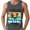 Mens Beach Tank Tops Sleeveless Shirts for Men Summer Hawaiian Graphic Mens Tank Top Workout Gym Shirts Palm Tree Tops