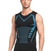 Mens Tank Tops,Sport Running Dry Fit Gym Shirt, Wicking Athletic Mesh Breathable Muscle Tee Workout Sleeveless Shirts