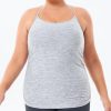 Women's Racerback Workout Tank Tops Sleeveless Yoga Athletic Shirts with Built in Bra