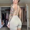 Women's Workout Sports Bras Fitness Sienna Low Impact Bra Yoga Crop Tank