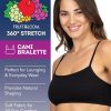 Women's Multi-Pack Spaghetti Strap Cotton Sports Bra