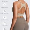 Women's Workout Sports Bras High Impact Fitness Training Gym Khloe Bra Yoga Crop Tank