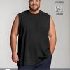 3 Pack Men's Big and Tall Tank Tops Quick Dry Muscle Workout Sleeveless T Shirts Summer Gym Active Undershirts