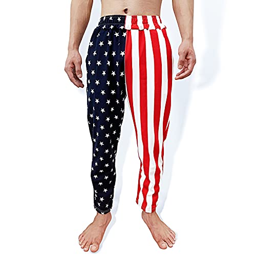 American Flag Pants Joggers Pants Funny Casual Sports Sweatpants for Men & Women