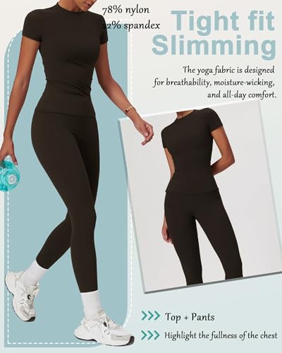 yoga sets for women 2 piece Seamless Workout Sets for Women High Waist Removing chest pad workout sets